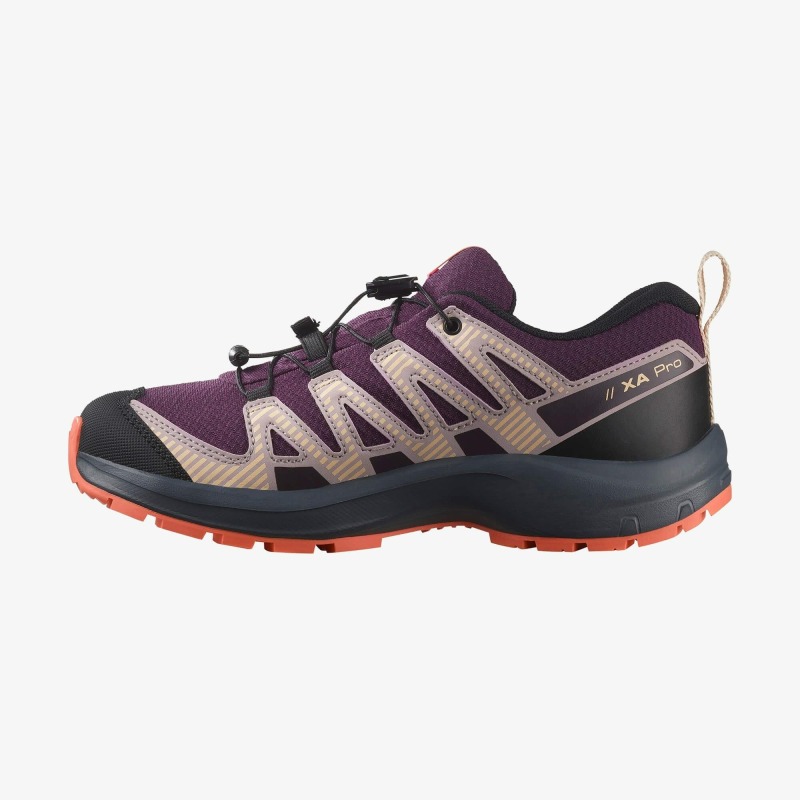 Salomon XA Pro V8 Waterproof Mor Çocuk Outdoor Ayakkabı - Salomon (1)