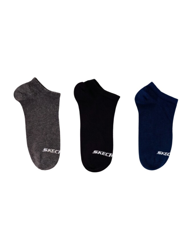 Skechers 3'lü Paket Essential Bilekli Lacivert Unisex Çorap - 2