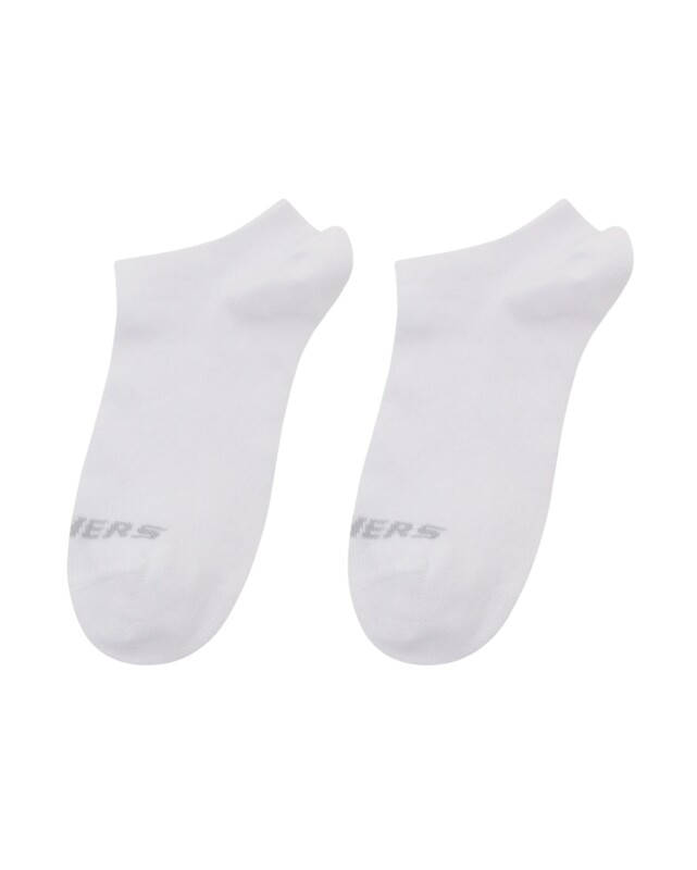 Skechers 3'lü Paket Essential Bileksiz Beyaz Unisex Çorap - Skechers