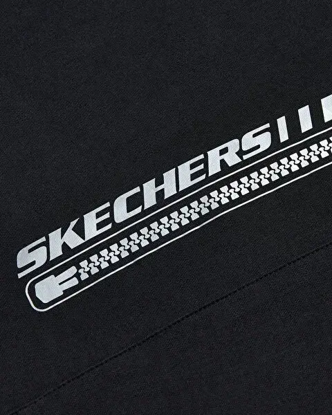 Skechers 2XI-Lock Hoodie Sweatshirt Siyah Çocuk Sweatshirt - 7