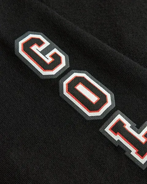 Skechers Fleece Hoodie Siyah Çocuk Sweatshirt - 6