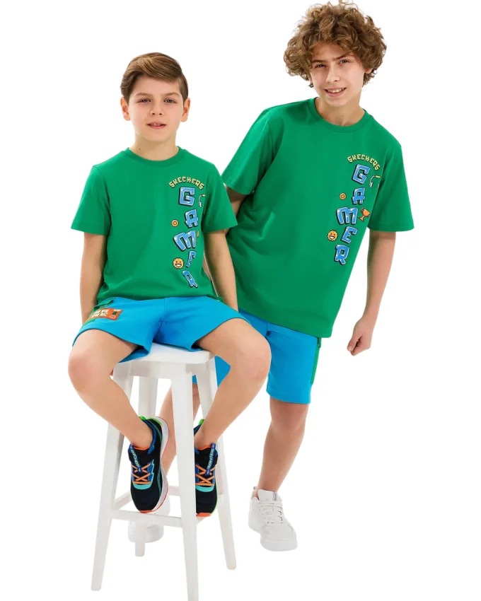 Skechers Fleece Short Çocuk Şort - 3