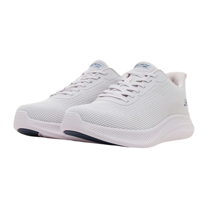 Skechers Bobs Moda Flex Gri Erkek Günlük Ayakkabı - 3