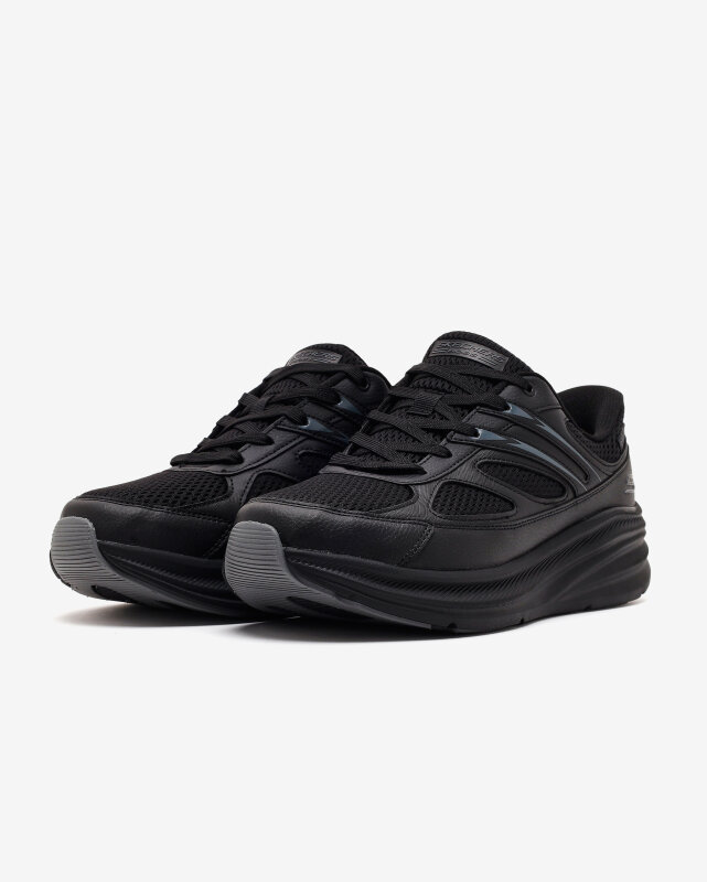 Skechers Bobs Skillz Siyah Erkek Günlük Ayakkabı - 3
