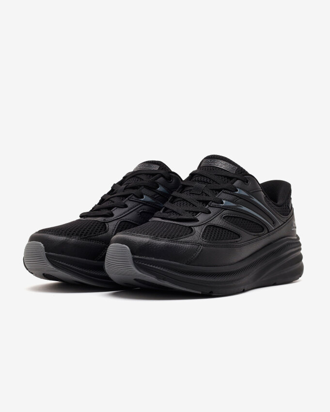 Skechers Bobs Skillz Siyah Erkek Günlük Ayakkabı - 3