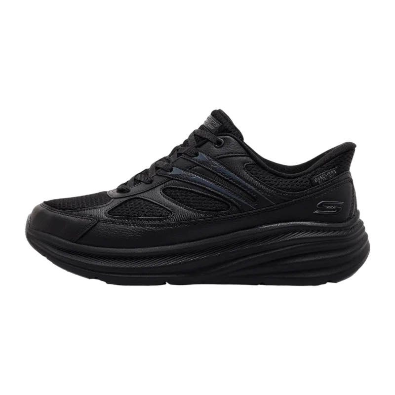 Skechers Bobs Skillz Siyah Erkek Günlük Ayakkabı 