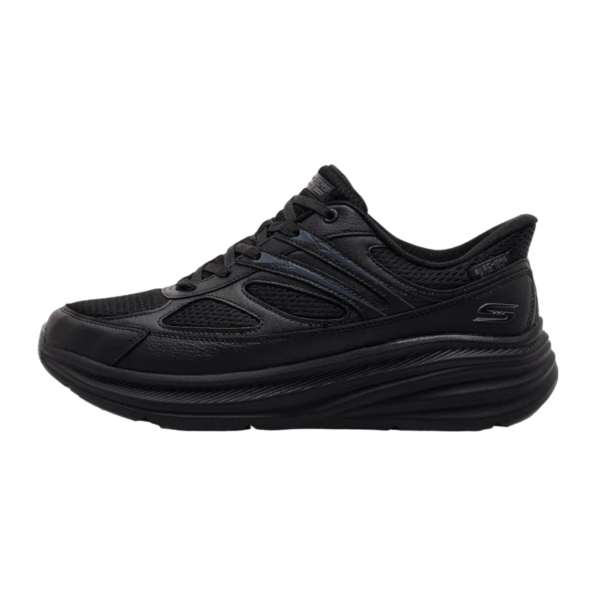 Skechers Bobs Skillz Siyah Erkek Günlük Ayakkabı - 1
