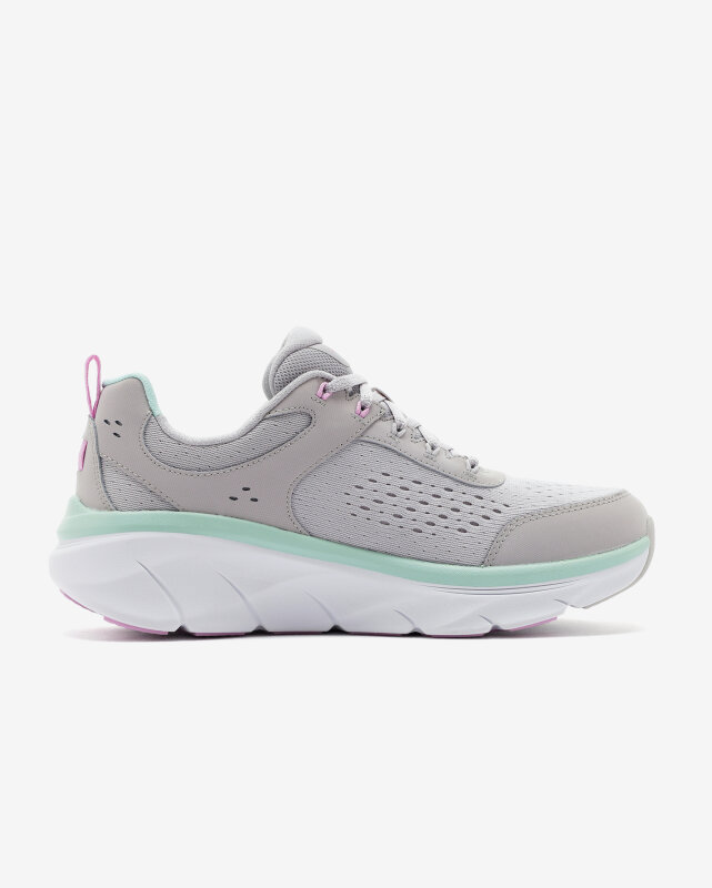 Skechers D'Lux Walker 2.0 - Daisy Doll Gri Kadın Günlük Ayakkabı - 2