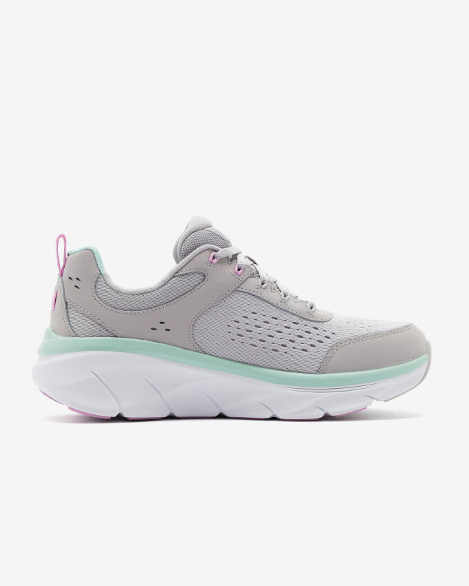 Skechers D'Lux Walker 2.0 - Daisy Doll Gri Kadın Günlük Ayakkabı - 2