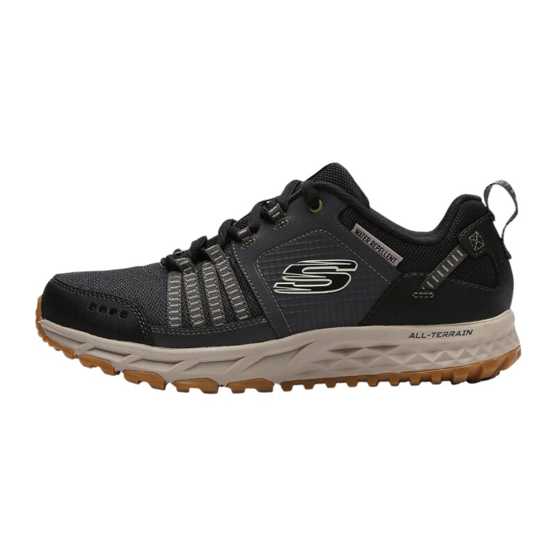 Skechers ESCAPE PLAN Siyah-Gri Erkek Outdoor Ayakkabı 
