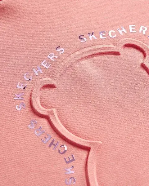 Skechers 2XI-Lock Loose Fit Pembe Çocuk Sweatshirt - 7