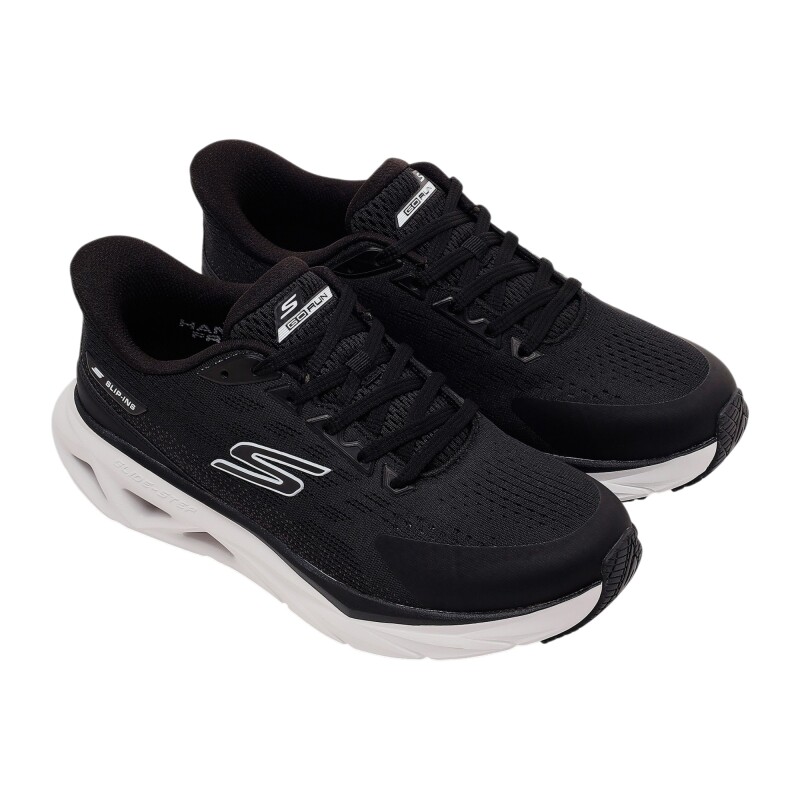 Skechers Glide-Step Vortex Siyah Kadın Günlük Ayakkabı - 3