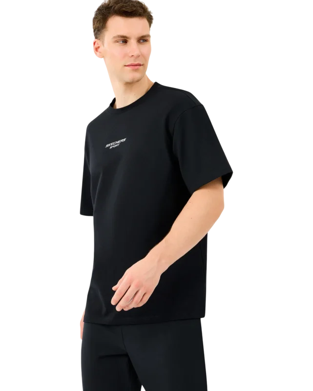 Skechers Graphic Tee Reflect Logo Oversize Siyah Erkek Tshirt - Skechers (1)