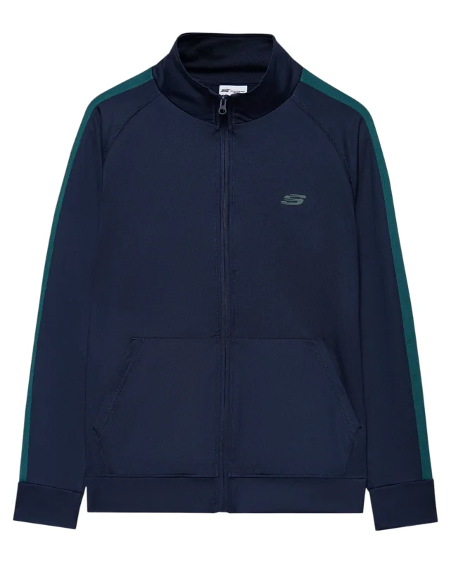 Skechers M Performance Track Suit Lacivert Erkek Eşofman Takımı - 1
