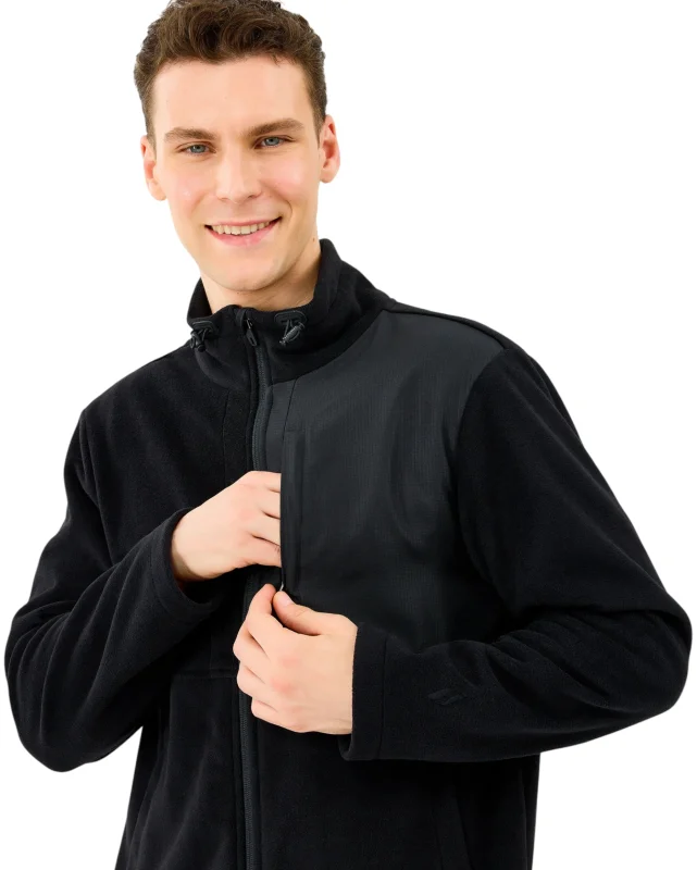 Skechers M Polar Jacket Siyah Erkek Polar - Skechers (1)