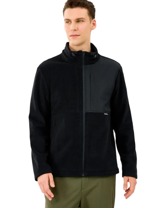 Skechers M Polar Jacket Siyah Erkek Polar 