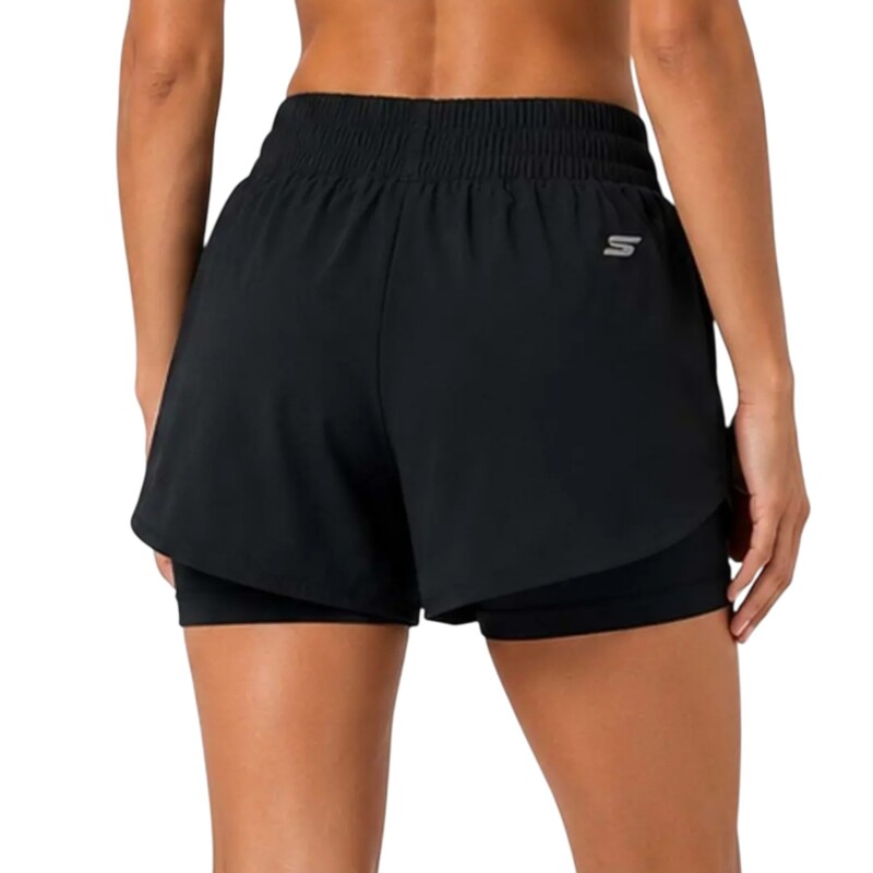 Skechers Performance Coll. 4 Inch 2 In 1 Siyah Kadın Şort - Skechers (1)