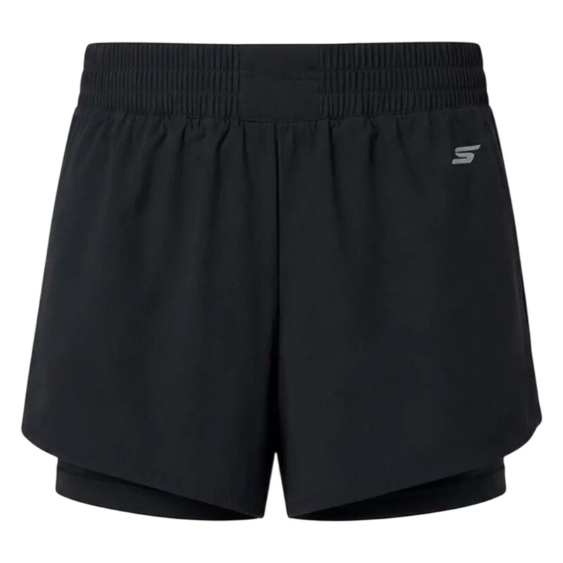 Skechers Performance Coll. 4 Inch 2 In 1 Siyah Kadın Şort - 6