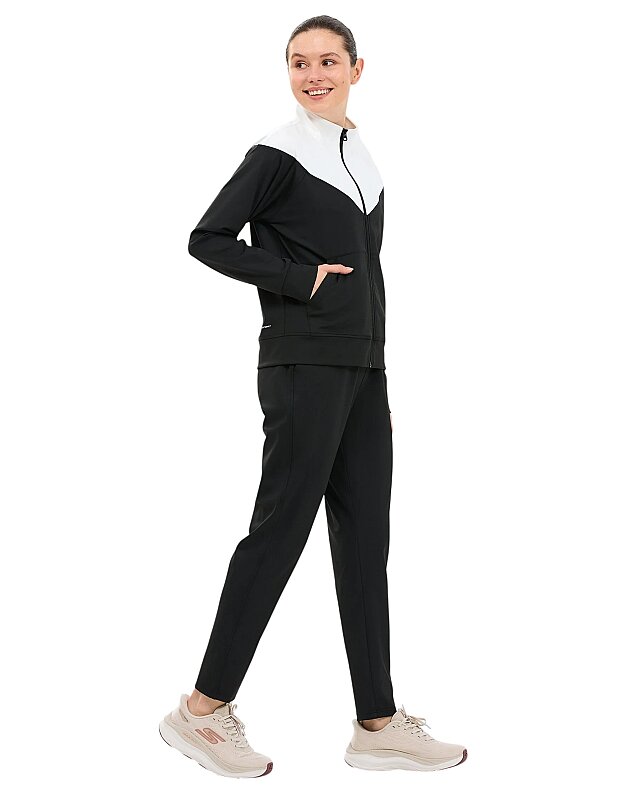 Skechers Performance Coll. Track Suit Siyah Kadın Eşofman Takımı - Skechers (1)