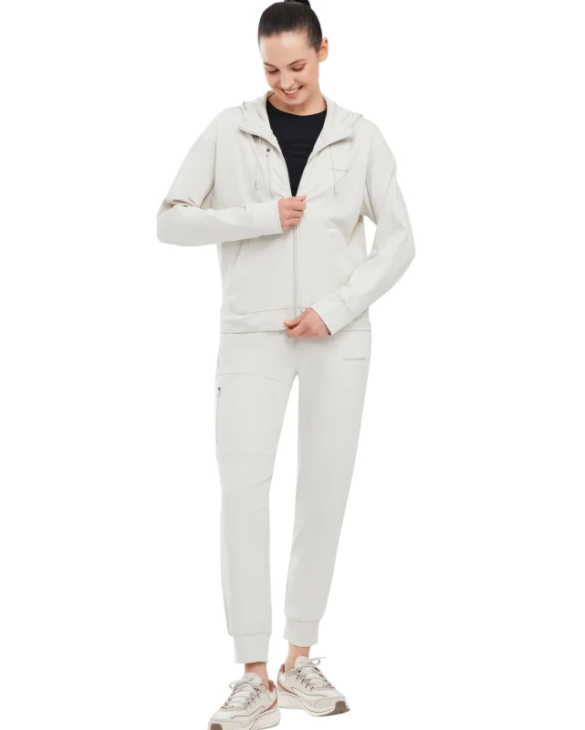Skechers Performance Coll. W Track Suit Set Gri Kadın Eşofman Takımı 