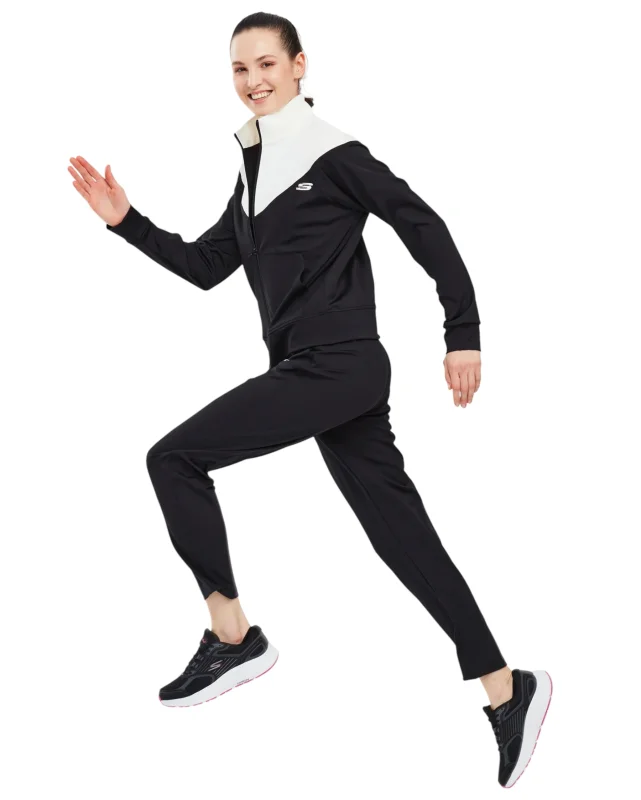 Skechers Performance Coll. W Track Suit Set Siyah Kadın Eşofman Takımı - Skechers (1)