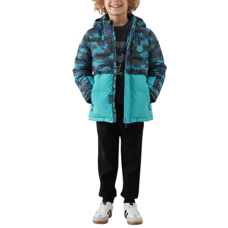 Skechers Puffer Yeşil Çocuk Mont - Skechers