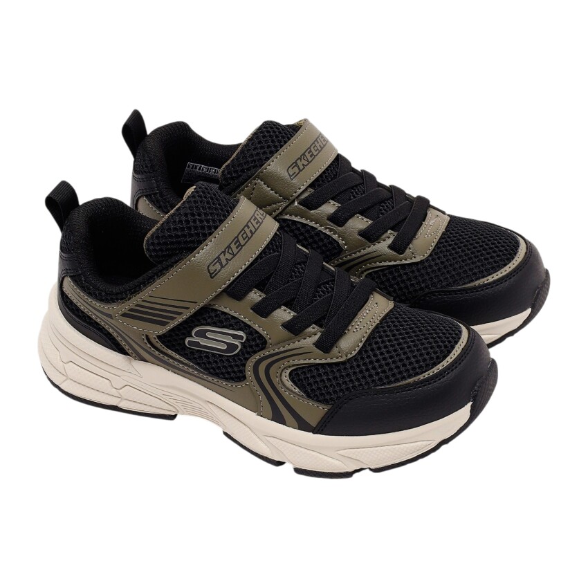 Skechers Retro-Graph Yeşil Çocuk Günlük Ayakkabı - 4
