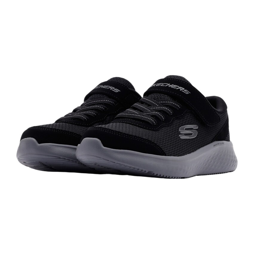 Skechers Skech-Lite Pro Sprint Surge Siyah-Gri Çocuk Günlük Ayakkabı - 3