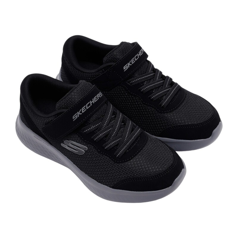 Skechers Skech-Lite Pro Sprint Surge Siyah-Gri Çocuk Günlük Ayakkabı - 4