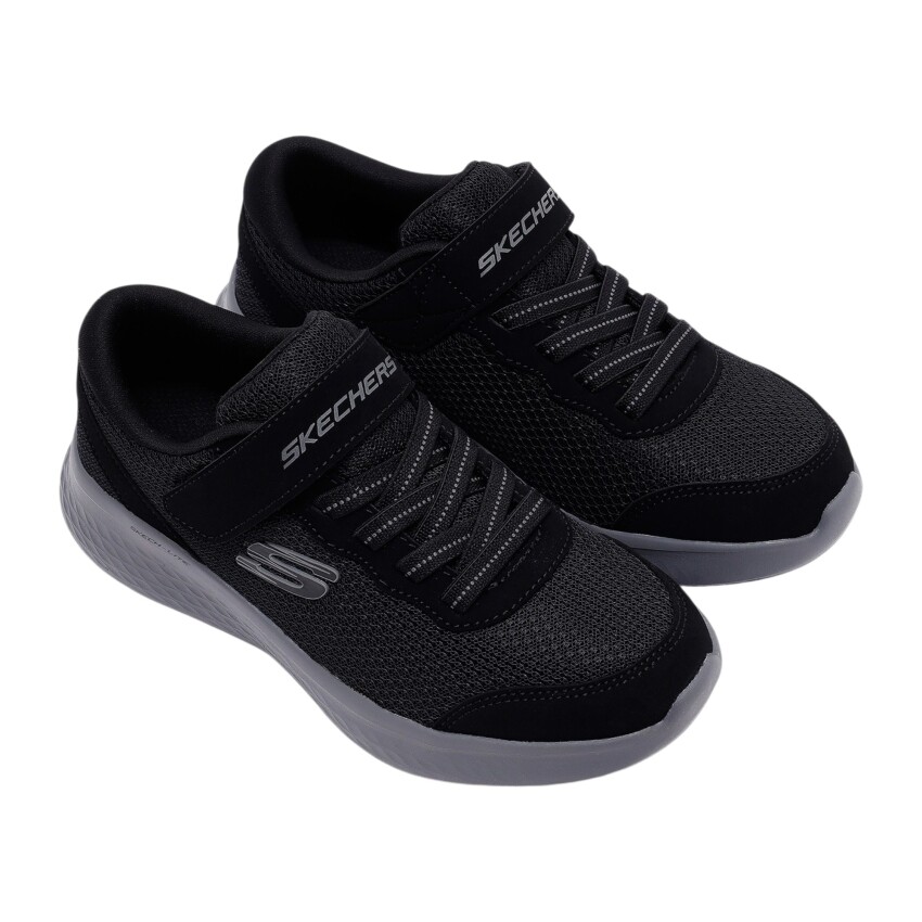 Skechers Skech-Lite Pro Sprint Surge Siyah-Gri Çocuk Günlük Ayakkabı - 4