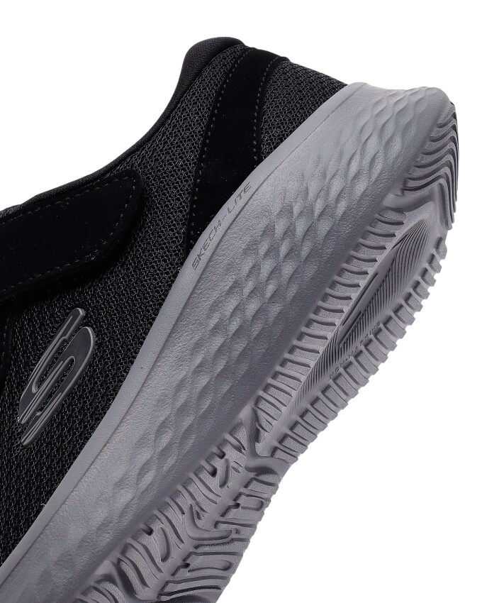Skechers Skech-Lite Pro Sprint Surge Siyah-Gri Çocuk Günlük Ayakkabı - 7