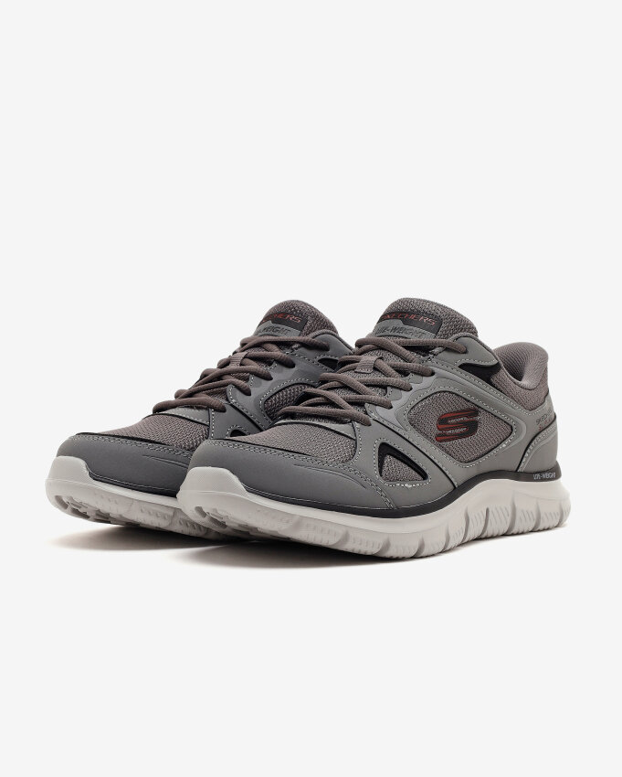 Skechers Track Gri Erkek Günlük Ayakkabı - 3
