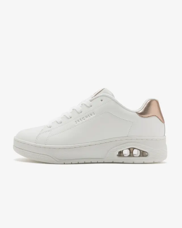 Skechers Uno Court - Courted Air Beyaz Kadın Sneaker Ayakkabı - 3