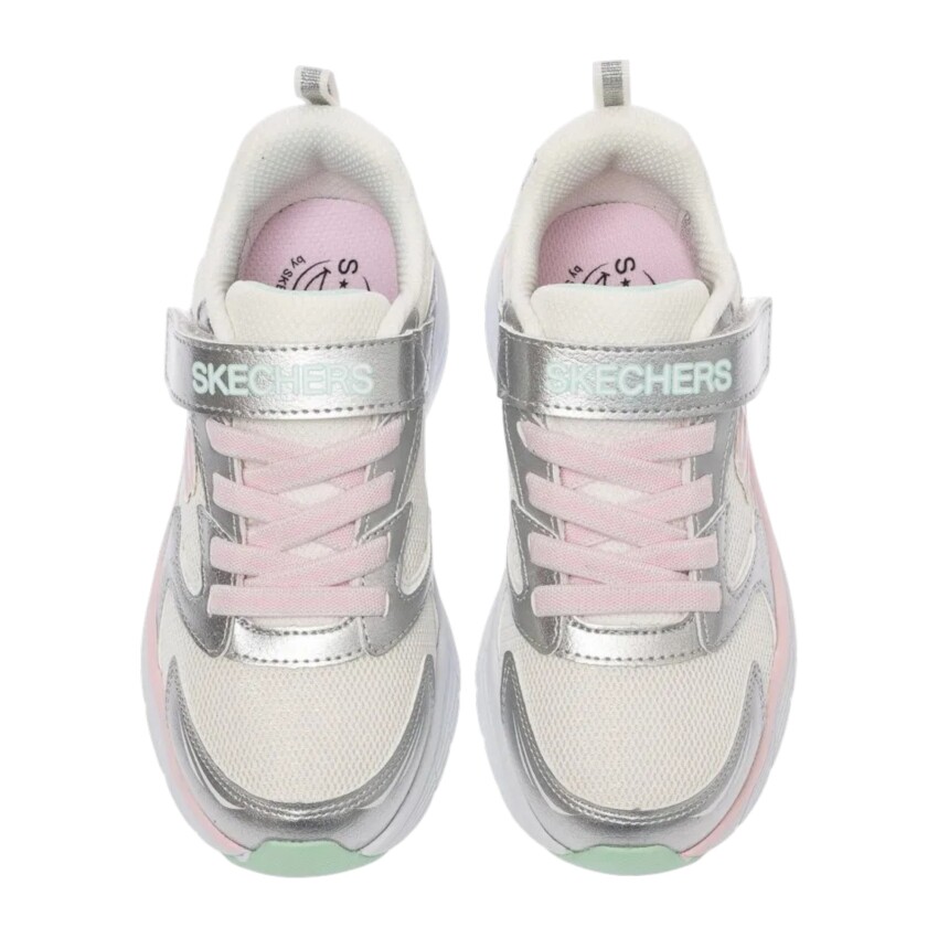 Skechers Vintage Tread Beyaz Çocuk Günlük Ayakkabı - 4
