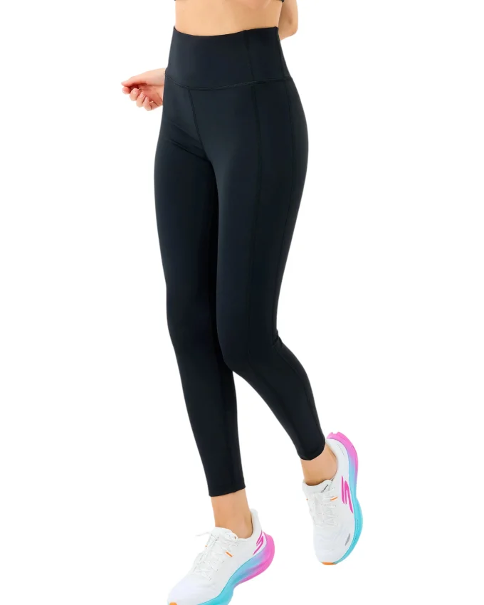 Skechers W Bartack Stitch Detail Legging Siyah Kadın Tayt - 2