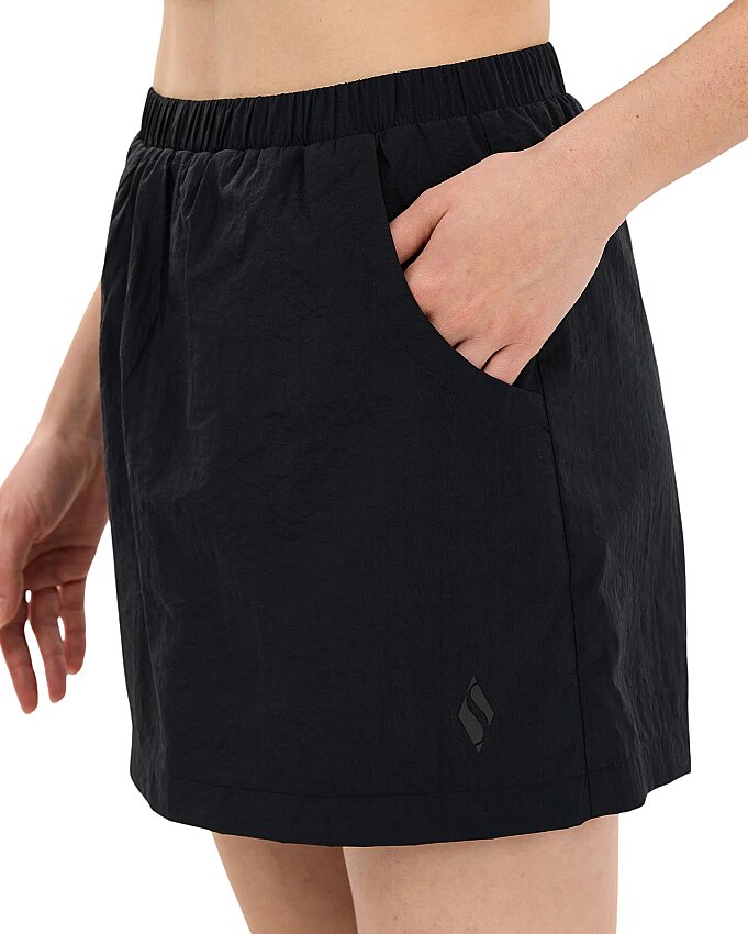 Skechers W Skort Skirt Short Siyah Kadın Etek - 7