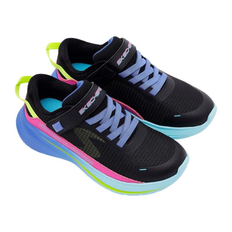 Skechers Wave 92 - Imara Lite Siyah Çocuk Günlük Ayakkabı - 3