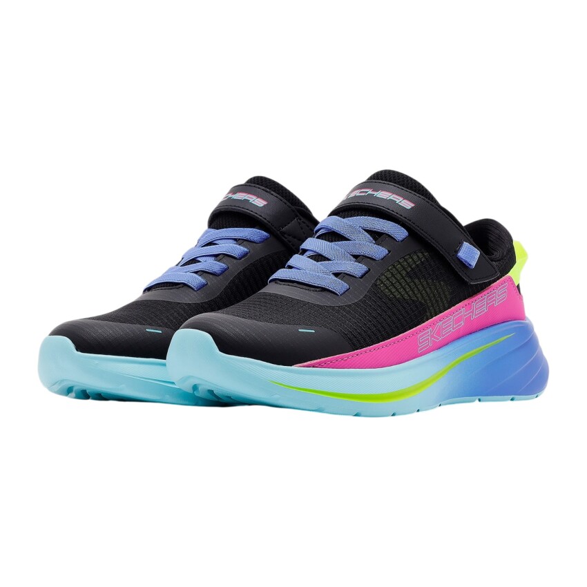 Skechers Wave 92 - Imara Lite Siyah Çocuk Günlük Ayakkabı - 4