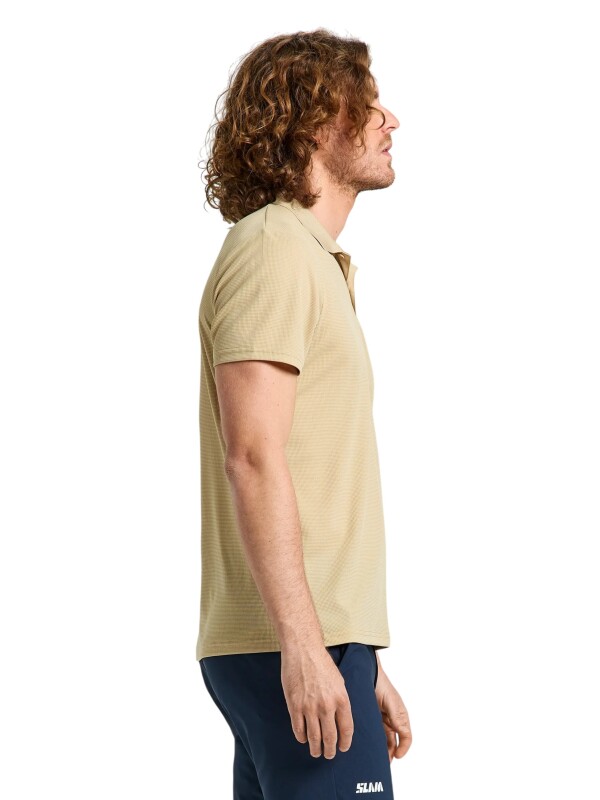 Slam Altura QD Bej Erkek Polo Tshirt - Slam (1)