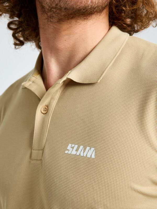 Slam Altura QD Bej Erkek Polo Tshirt - 5