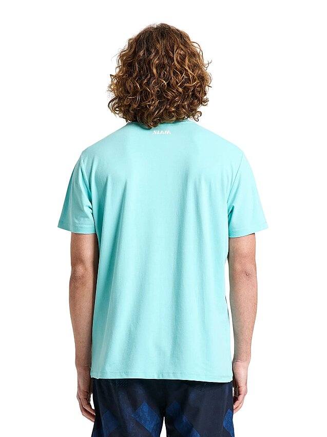 Slam Foil Mavi Erkek Tshirt - 3