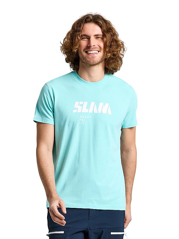 Slam Graphic Mavi Erkek Tshirt - Slam