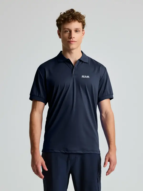 Slam Tech Pique Polo Evo SS Erkek Polo Tshirt 