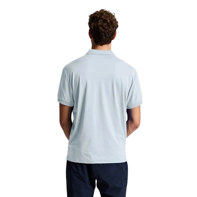 Slam Tech Pique Polo Evo SS Gri Erkek Polo Tshirt - Slam (1)