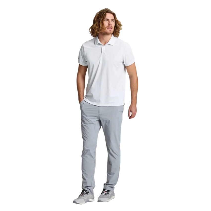 Slam Tech Pique SS Beyaz Erkek Polo Tshirt - 4