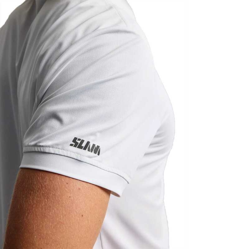 Slam Tech Pique SS Beyaz Erkek Polo Tshirt - 6