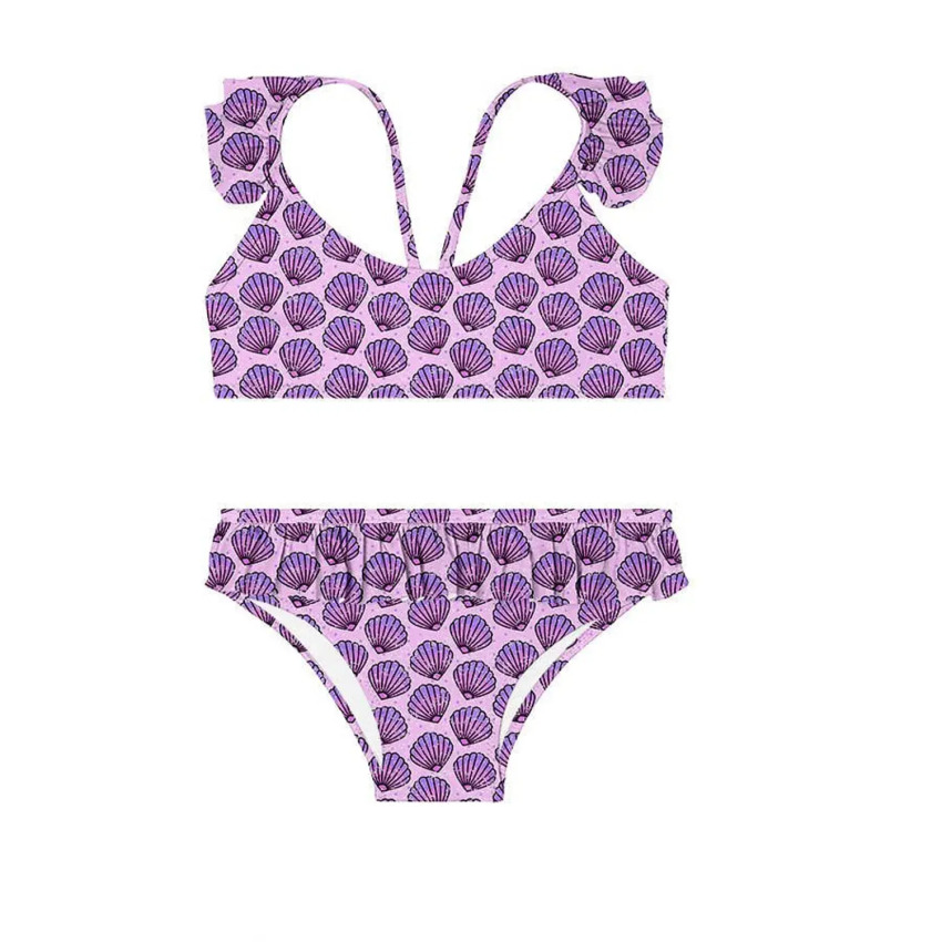 SlipStop ChaCha Bikini Mor Çocuk Bikini - SlipStop