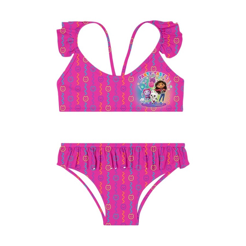SlipStop Colorina Mor Çocuk Bikini - 1