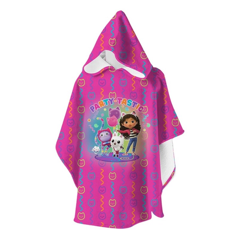 SlipStop Colorina Poncho Mor Çocuk Panço - SlipStop