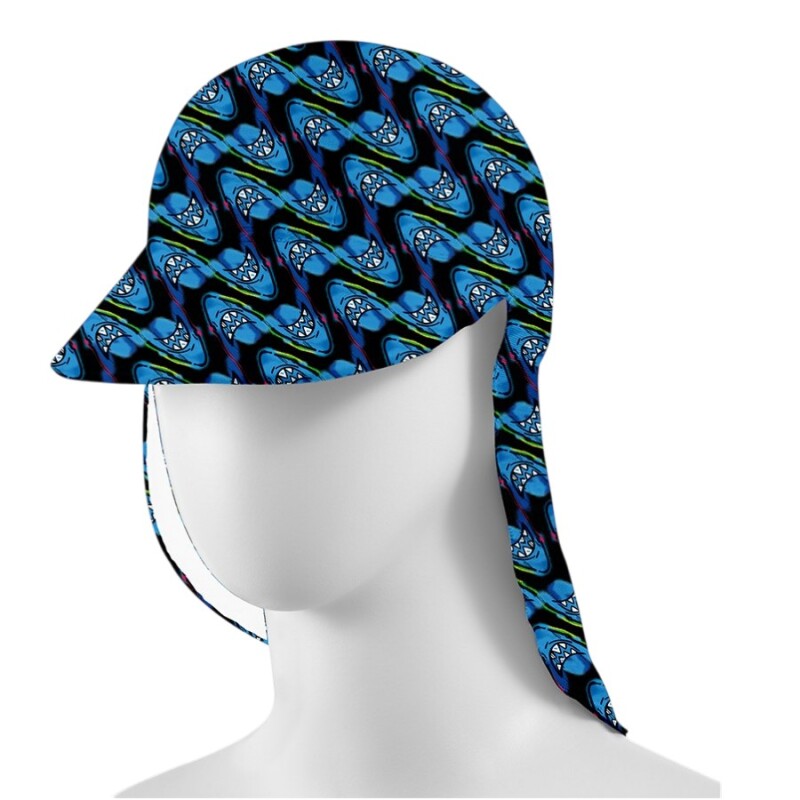 SlipStop Deepo Junior Sun Hat Mavi Çocuk Şapka - SlipStop (1)